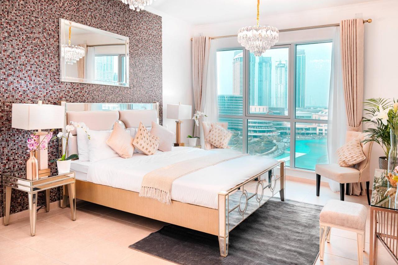Elite Royal Apartment - Full Burj Khalifa & Fountain View - Emperor Dubai Luaran gambar